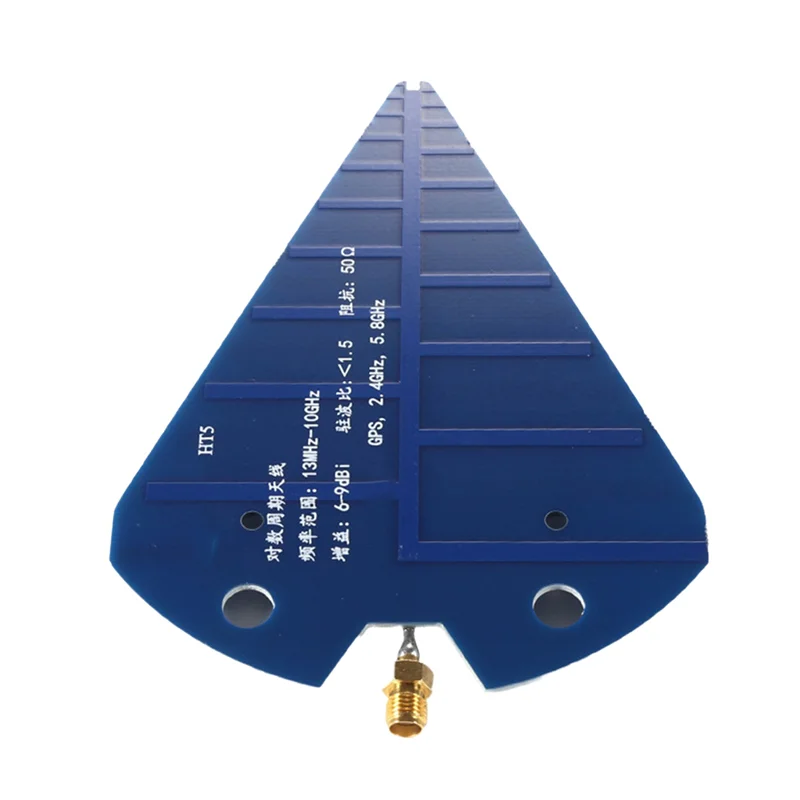 

2X UWB Log Periodic Antenna HT5 Антенна 1575 МГц 2,4 ГГц 5,8 ГГц Картографическая широкополосная антенна-Y47A