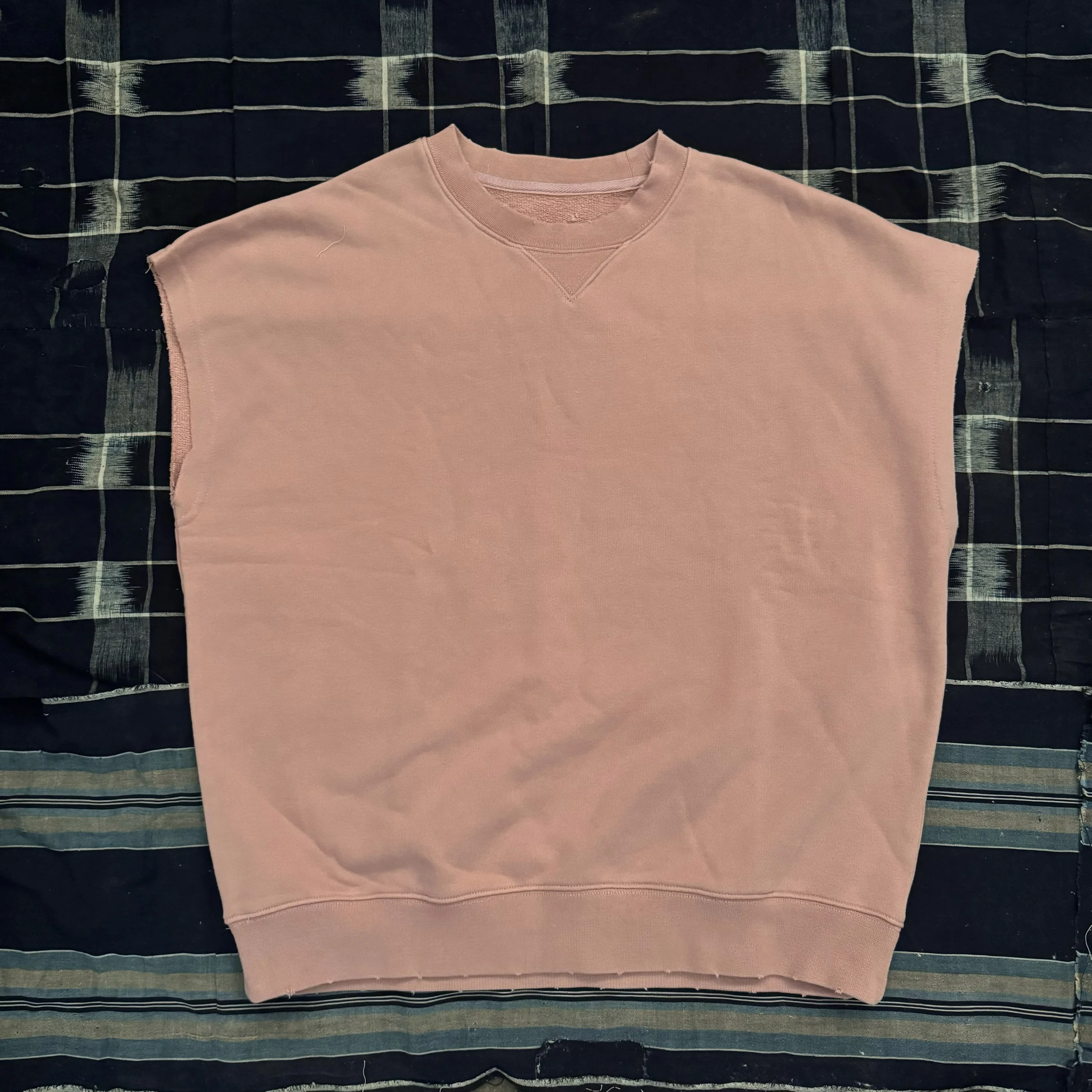 VISVIM KOFU ICT 24SS MONDO SWEAT S/L DMGD (U.D.) - AliExpress