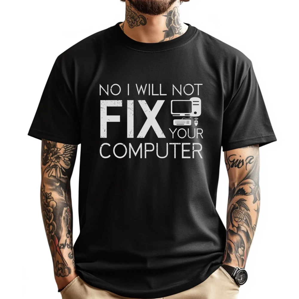 

Funny Quote For A Computer Whisperer Mens Shirts Graphic Tee Long Sleeve T-Shirt Comfortable Tshirts Printing