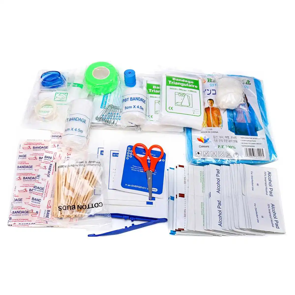 Various Types Tactical First Aid Kit In The Car Military Acessories Survival Kits Camping Equipments Medical Bag Self-defense