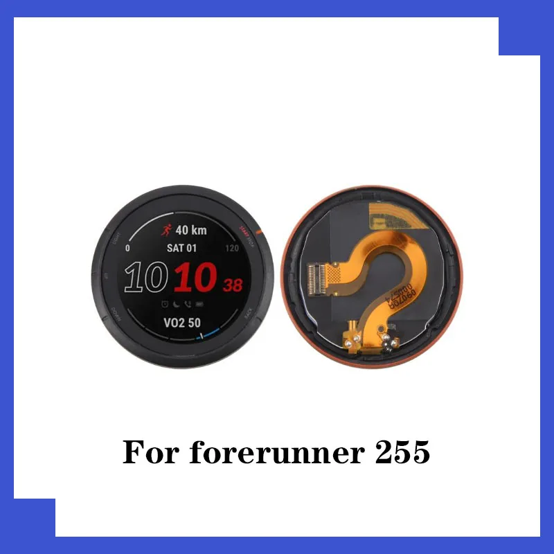 Original LCD Screen For GARMIN Forerunner 255 46MM LCD  Display Screen LCD Screen GPS Smart Watch Replacement Repair
