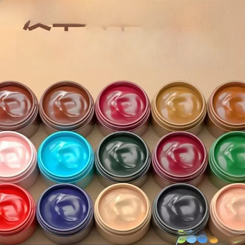 

Краска-паста для восстановления цвета кожи, для ремонта диванов, натуральной кожи, для мужских уличных сумок