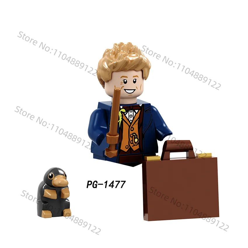 Hot Toys Harry Potter MINI Block Spielzeug Lovegood Ron Malfoy Luna Baustein Geschenk Actionfigur Puppe