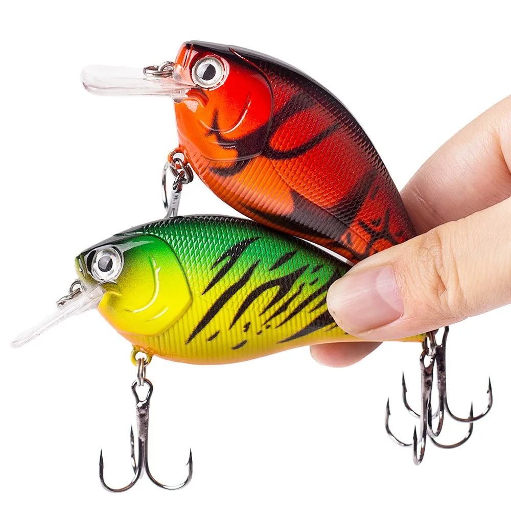 1 pc 7cm/15g Crankbait Surface Lure Rock ‘n’ Roll Chubby Pop