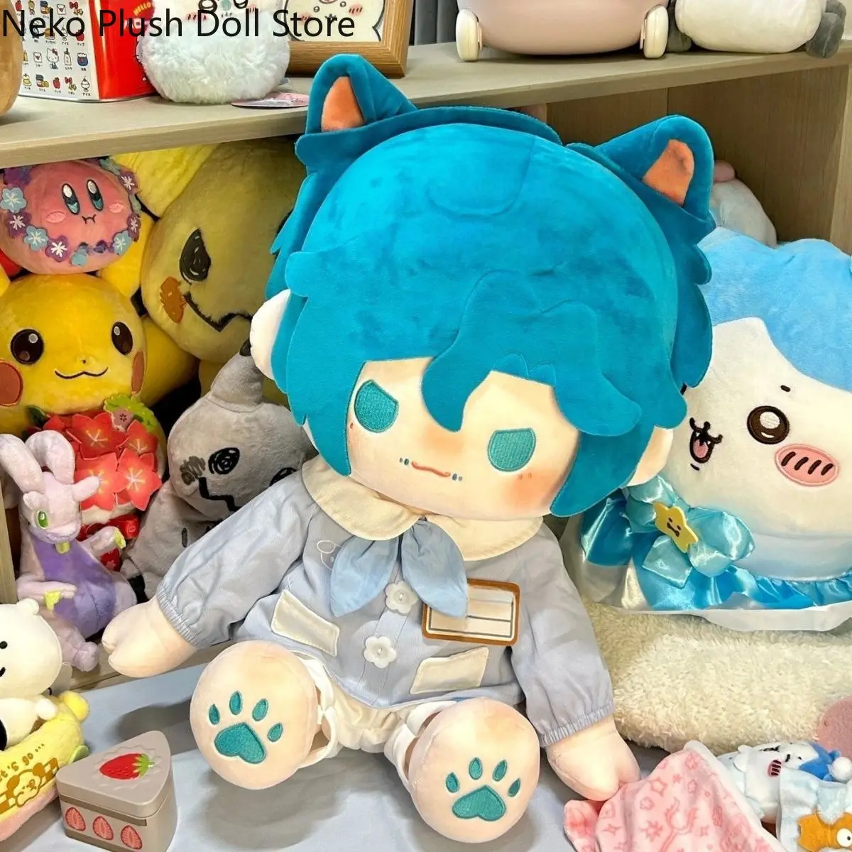 

Identity V Cheshire Cat Game 40cm Cute Soft Plush Stuffed Doll Body Cosplay Cartoon Dress Up Toy Figures Dolls Gift
