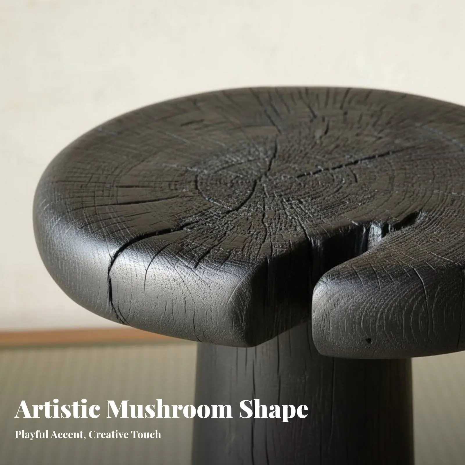 

Стул в форме гриба, натуральный минималистичный дизайн, стол в форме гриба, деревенская эстетика, универсальный для домовладельцев, для гостевых домов