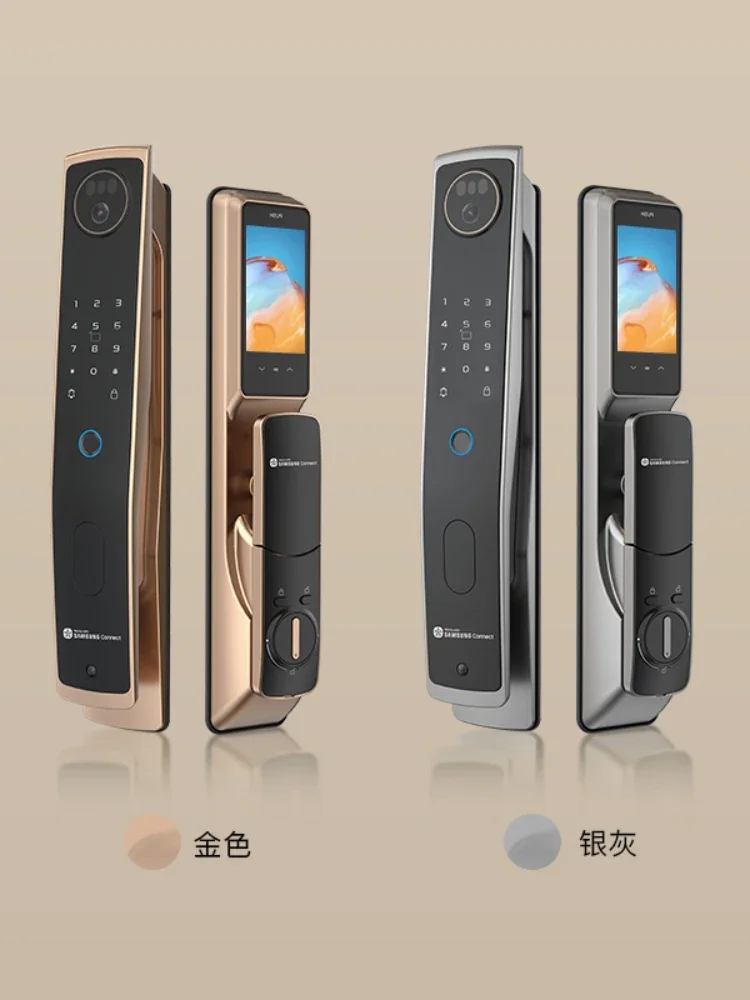 Zhijialie Smart Lock Face Recognition Induction Lock Automatic Fingerprint Lock Peephole Viewer