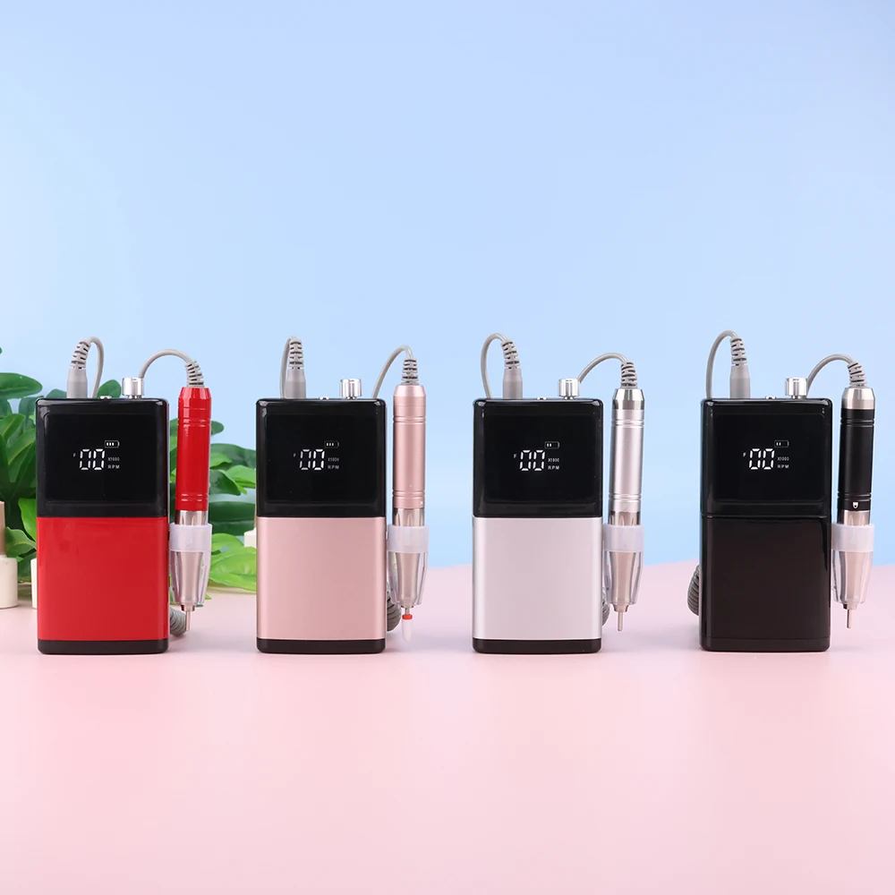 35000 RPM Draagbare 65 W Coreless Motor Handvat Draadloze Stille Handvat Nagelboormachine met Bescherm Shell 35 K K krachtige Pro Sander