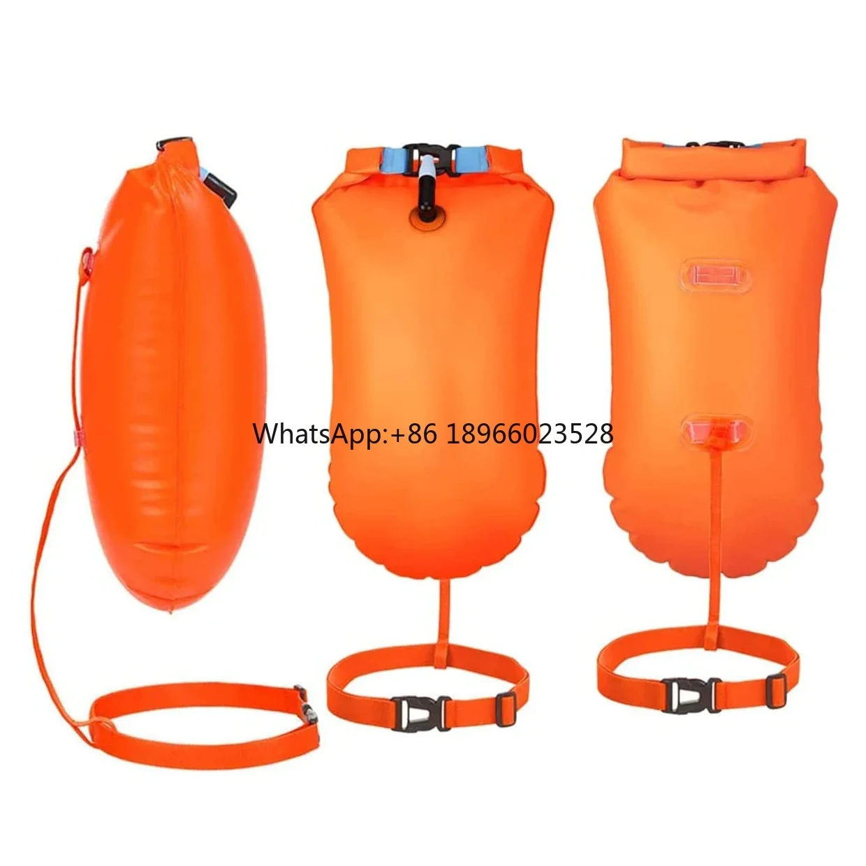 waterproof leakproof inflatable swim buoy backpack dry bag for outdoor beach surfing kayaking diving