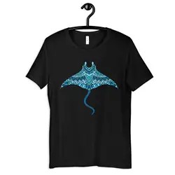 Tribal Stingray T Shirt Manta Ray Stringrays Hawaii Kids Long Sleeve SweaT