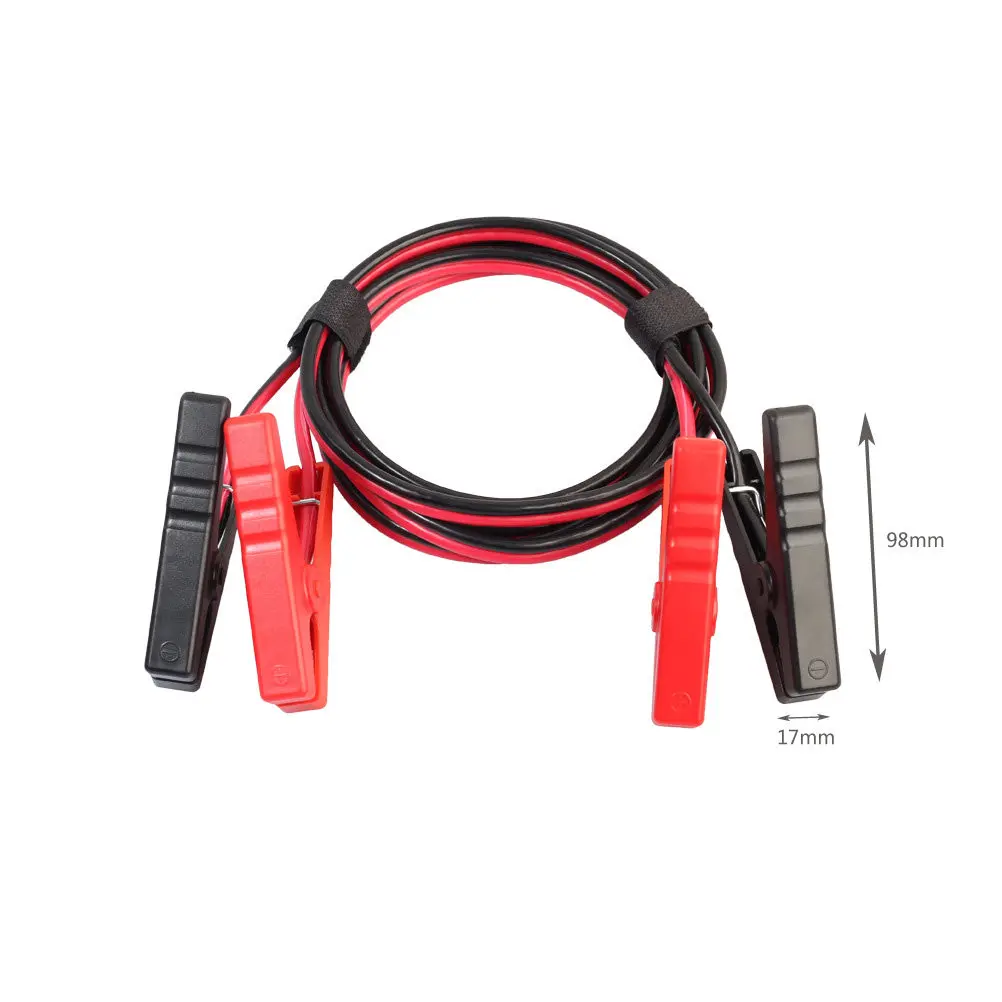 1Pcs 2.5m Professional Car Emergency Cable Ignition Jump Starter Power Wire for Dead Battery Boost Generator Connection