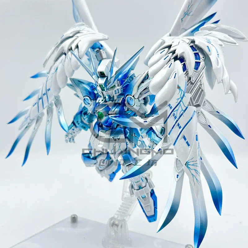 

MGSD Wing Zero - Glacier Blue Limited Edition Mech Assembly Model Kit Action Figures Ornamental Boys' Puzzle Toys Collectible
