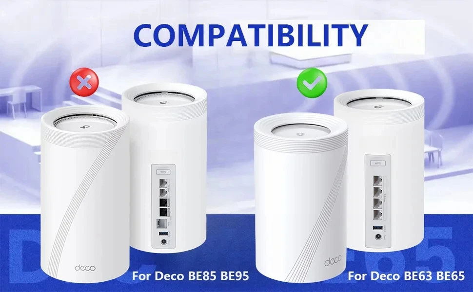 Настенное крепление для TP-Link Deco BE63/ BE65/BE10000, сетка Wi-Fi 7, экономия места, из алюминиевого сплава