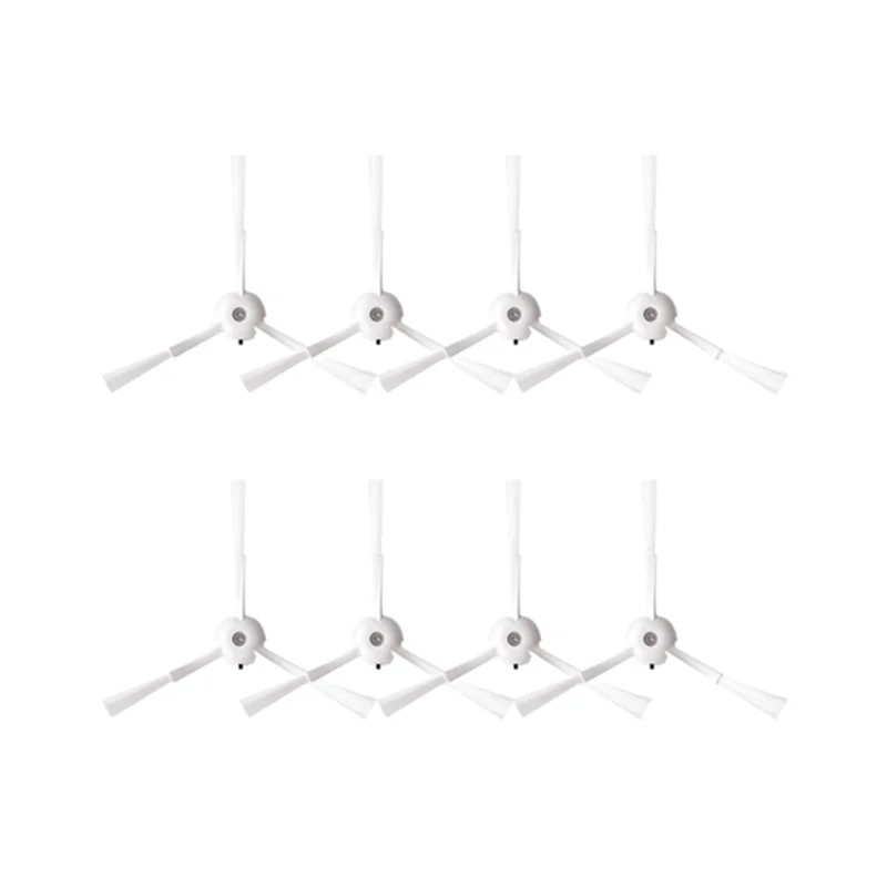 A50F-8Pcs Replacement Parts Accessories For Roborock P10 / Roborock Q Revo Robot Vacuum Cleaner Replacement Parts Side Brush