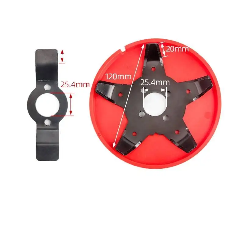 مناسبة لرأس قطع العشب ثنائي الغرض للمياه والأرض لجزازة العشب - تأتي مع ملحقات الجوز الثابتة