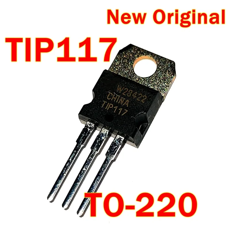 

1pcs to 100pcs TIP117 TO-220 New Original COMPLEMENTARY SILICON POWER DARLINGTON TRANSISTORS