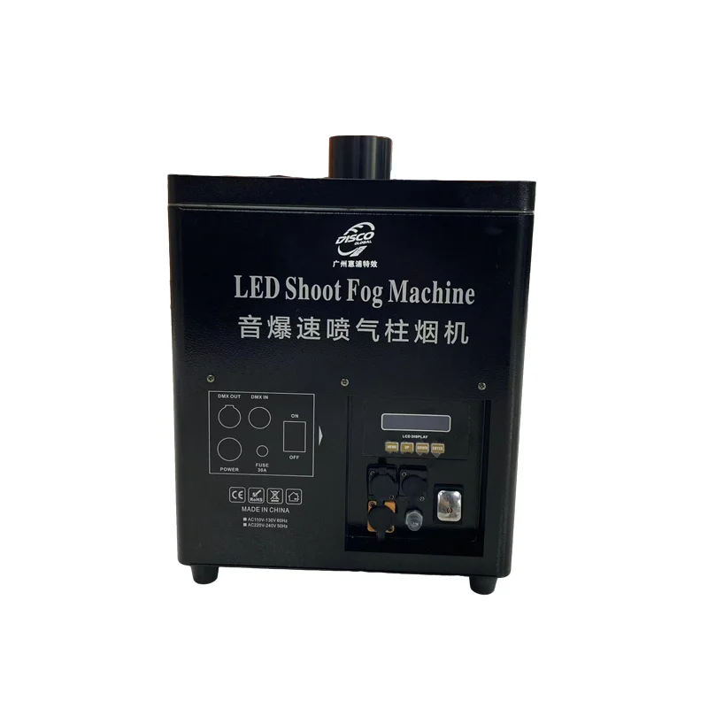 

3000 Вт светодиодный вертикальный туманный аппарат дымовой струйный аппарат в Dj-оборудование Co2 Jet