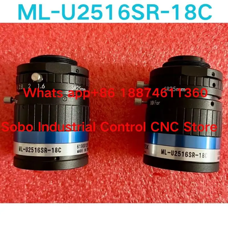 

Second-hand test OK Moritex ML-U2516SR-18C, 25mm, 1.1-inch high-resolution industrial lens