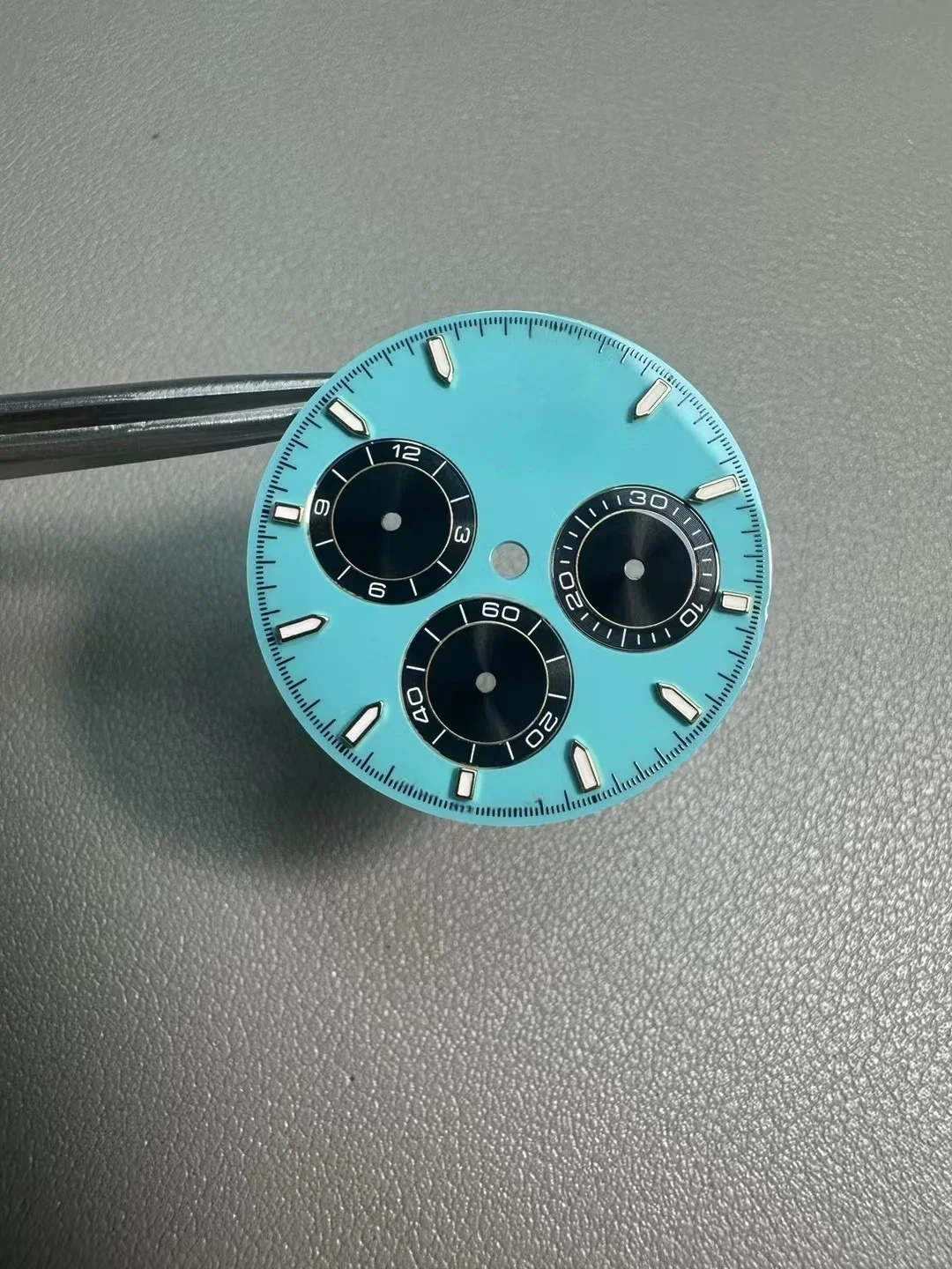 

Customized Watch accessories 4131 movement TF blue dial compatible with Dtna series