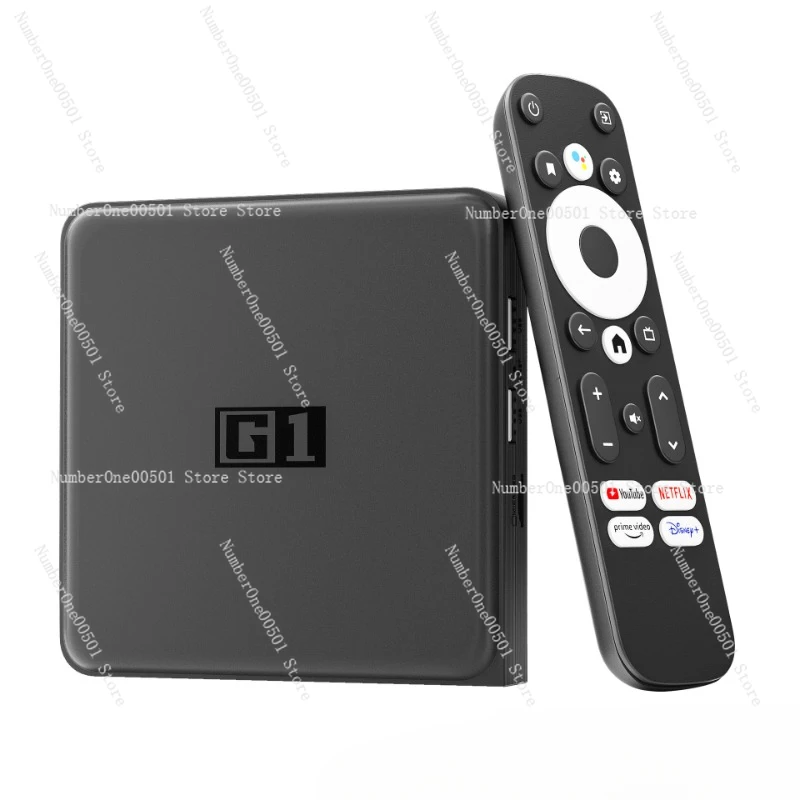 G1 set-top box TV BOX Google certified Netflix WiFi6 Bluetooth 5.0 S905X4