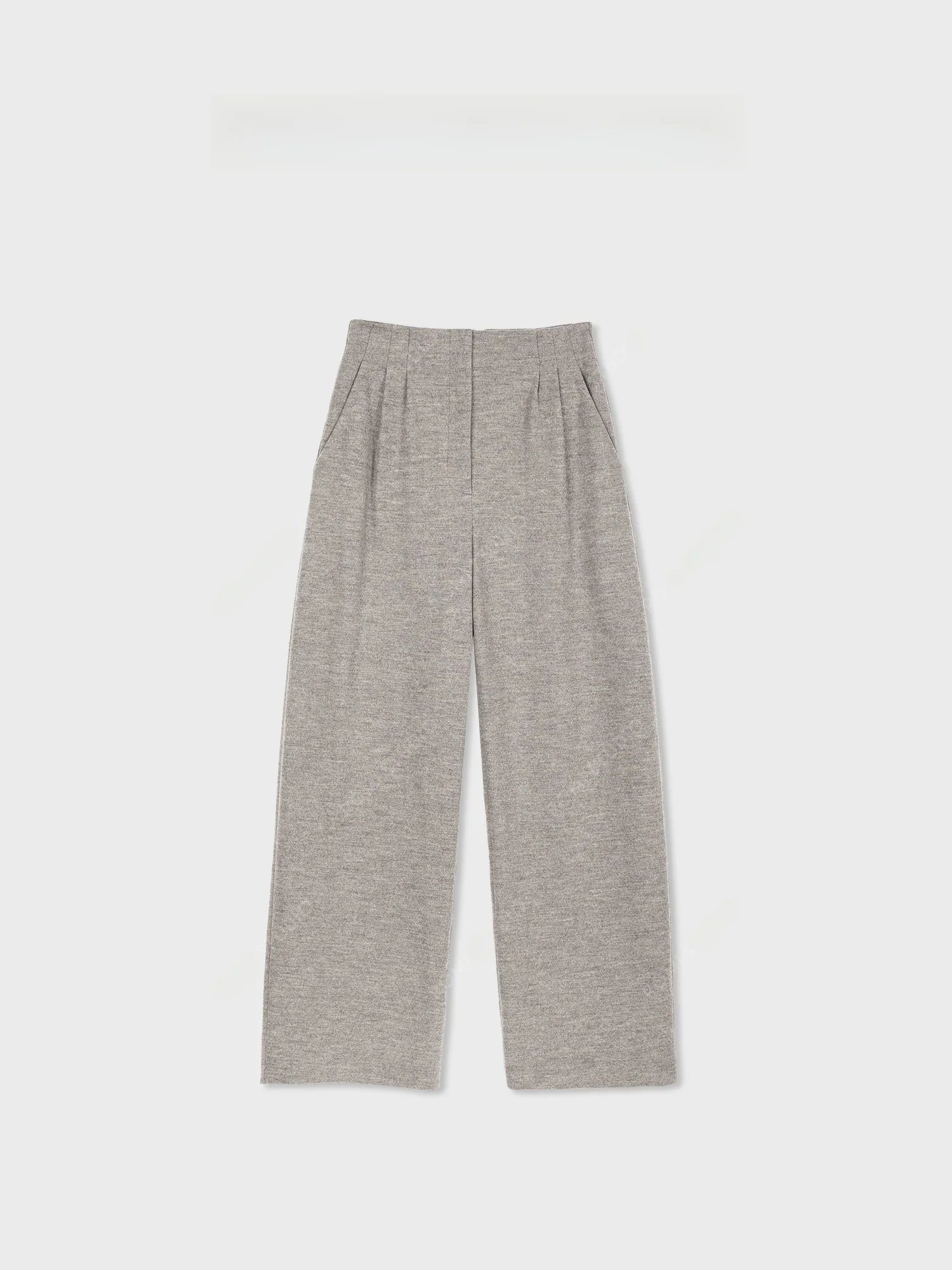 

Шерстяные брюки с высокой талией и широкими штанинами Romi Studio, элегантный дизайн, удобная посадка, длинные брюки для женщин