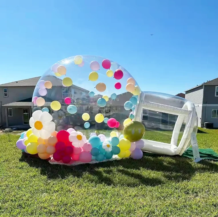 Inflatable Bubble Balloon House Bubble Tent for Kids Party Balloons Clear for Home Party