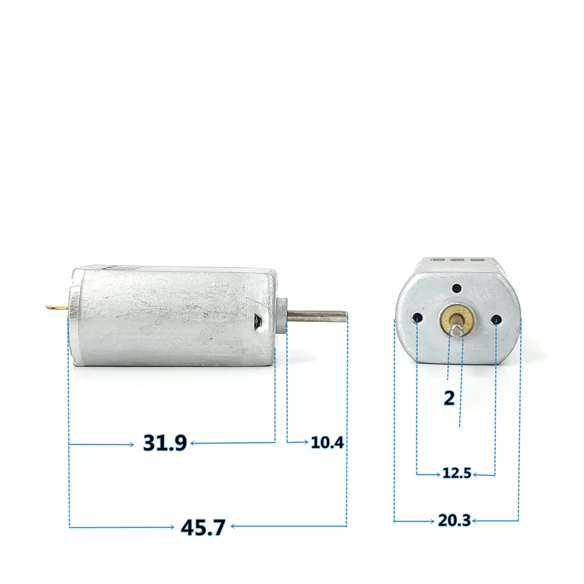 FK180SH-3245E DC 6V-7.4V 7.2V 24500RPM szybki silnik Mini 180 silnik szczotkowy węglowa dla zdalnie sterowanego samolotu silnika zabawka samochód