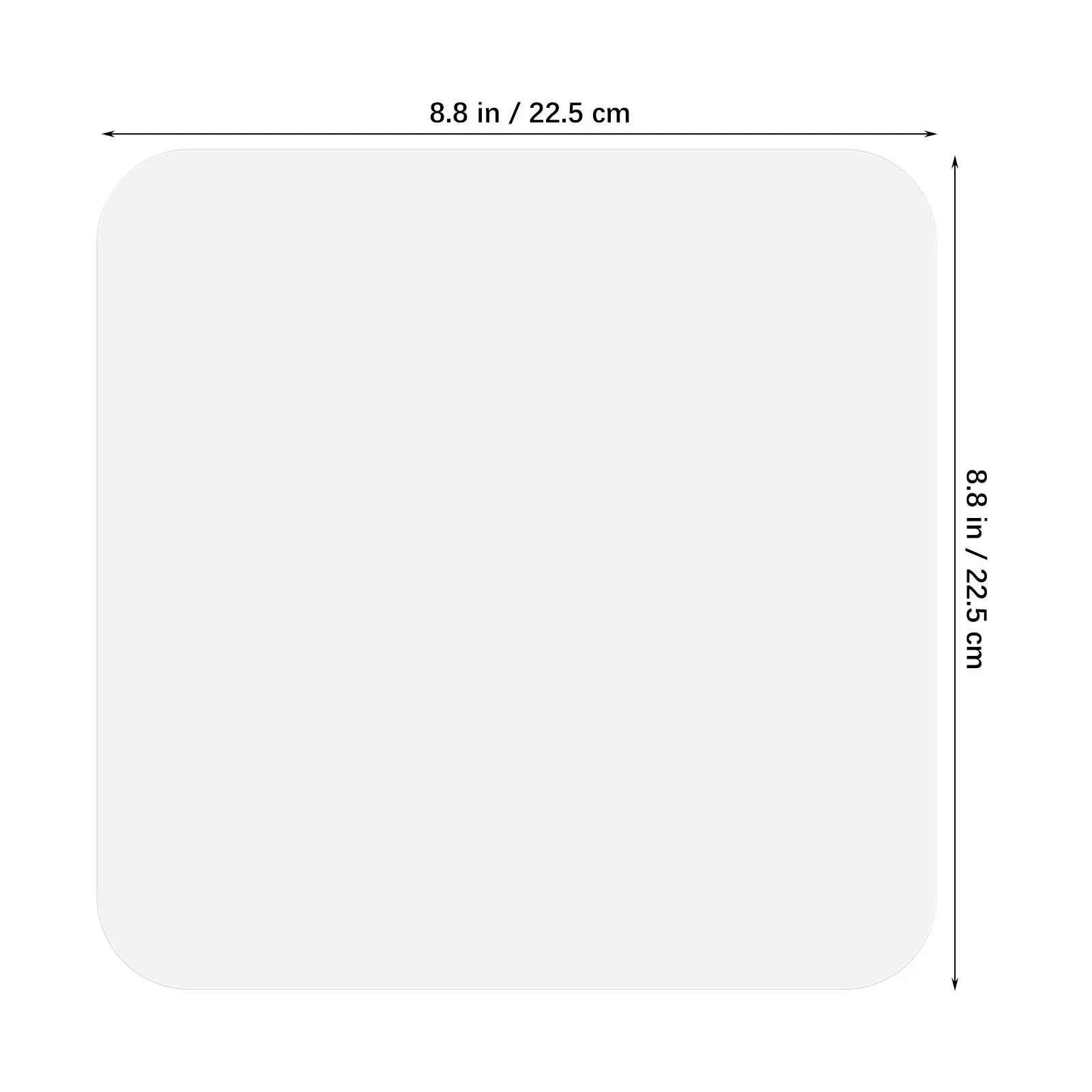 Ceiling Light Diffuser Sheet Square Acrylic Lamp Diffuser for Living Room Bedroom Modern Traditional Interiors Effective Light