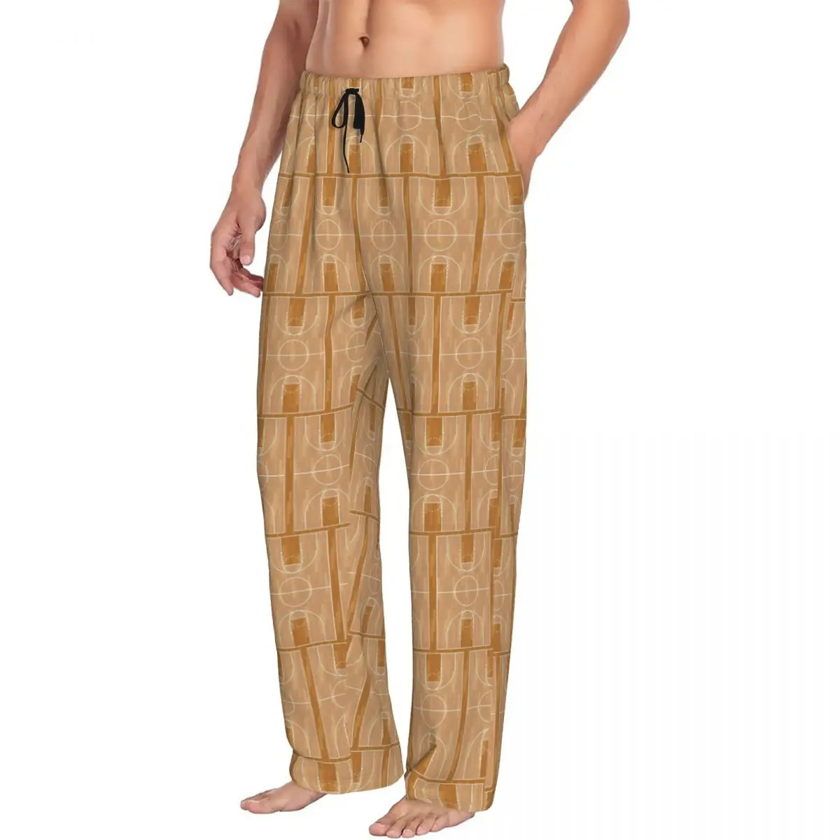

Custom Basketball Dream Art Men Pajama Pants Lounge Sleep Sleepwear Bottoms with Pockets