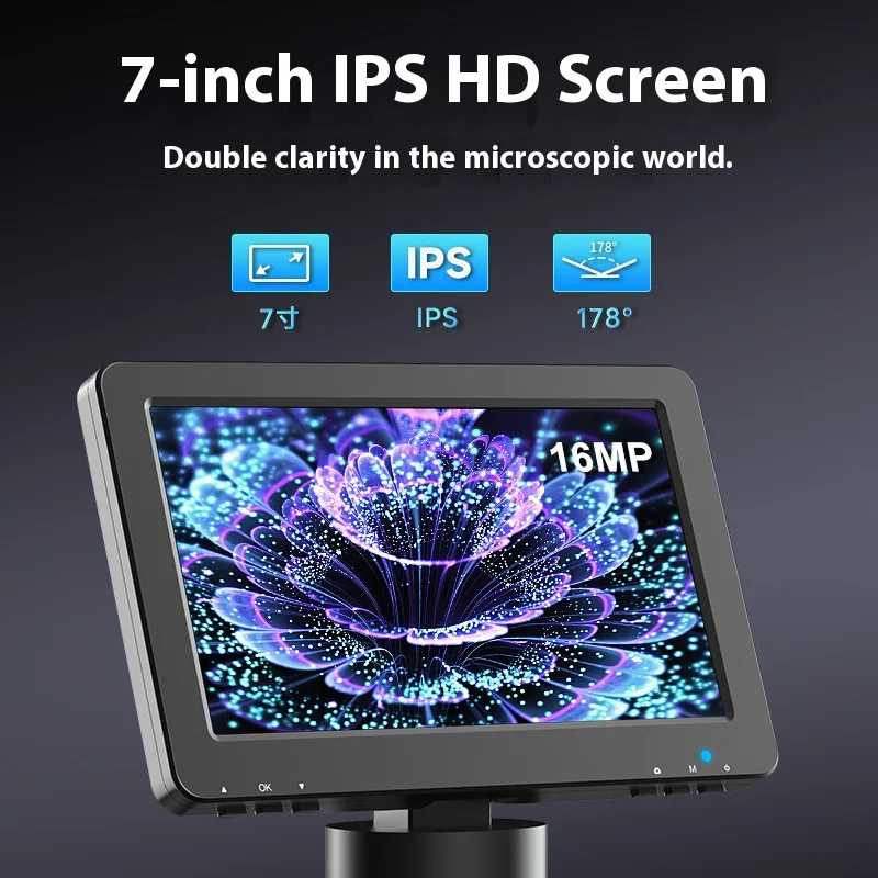 Digital Microscope Pcba Repair Magnifying Glass Cultural Toy Identification Electron Microscope