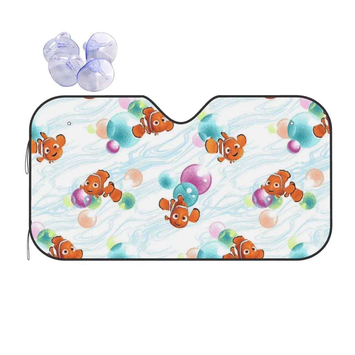 

Findings Nemos Marine Animals Funny Sunshade Windscreen 76x140cm Aluminium Foil Car Sunshade Sun Shade Protect