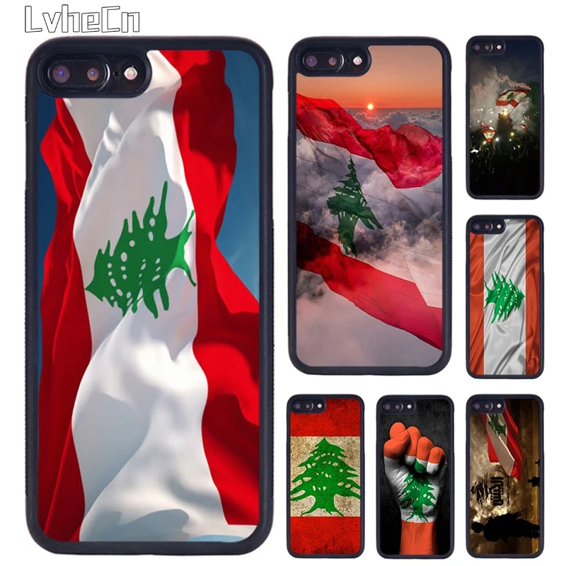 Lebanon Flag Phone Case Cover For iPhone 14 15 16 13 12 Mini Max Cover For Apple 11 Pro Max 6S 8 7 Plus SE2020 plus