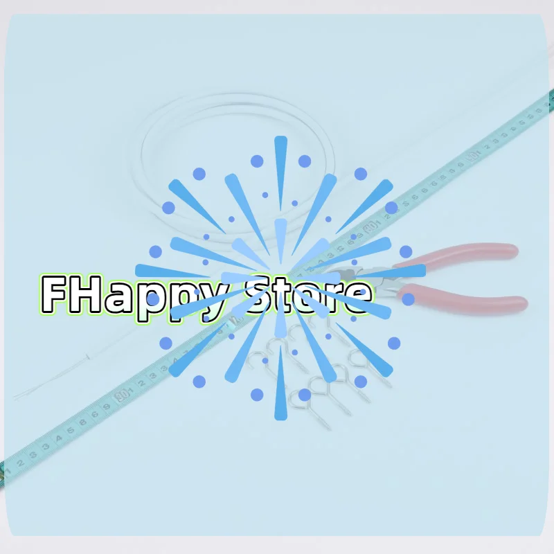 [MA]1 Set White Curtain Track Wire With Hooks PVC Steel Curtain Spring Rope Eyes Wall Hanging Line 2/3/5/6 Meters[MA]