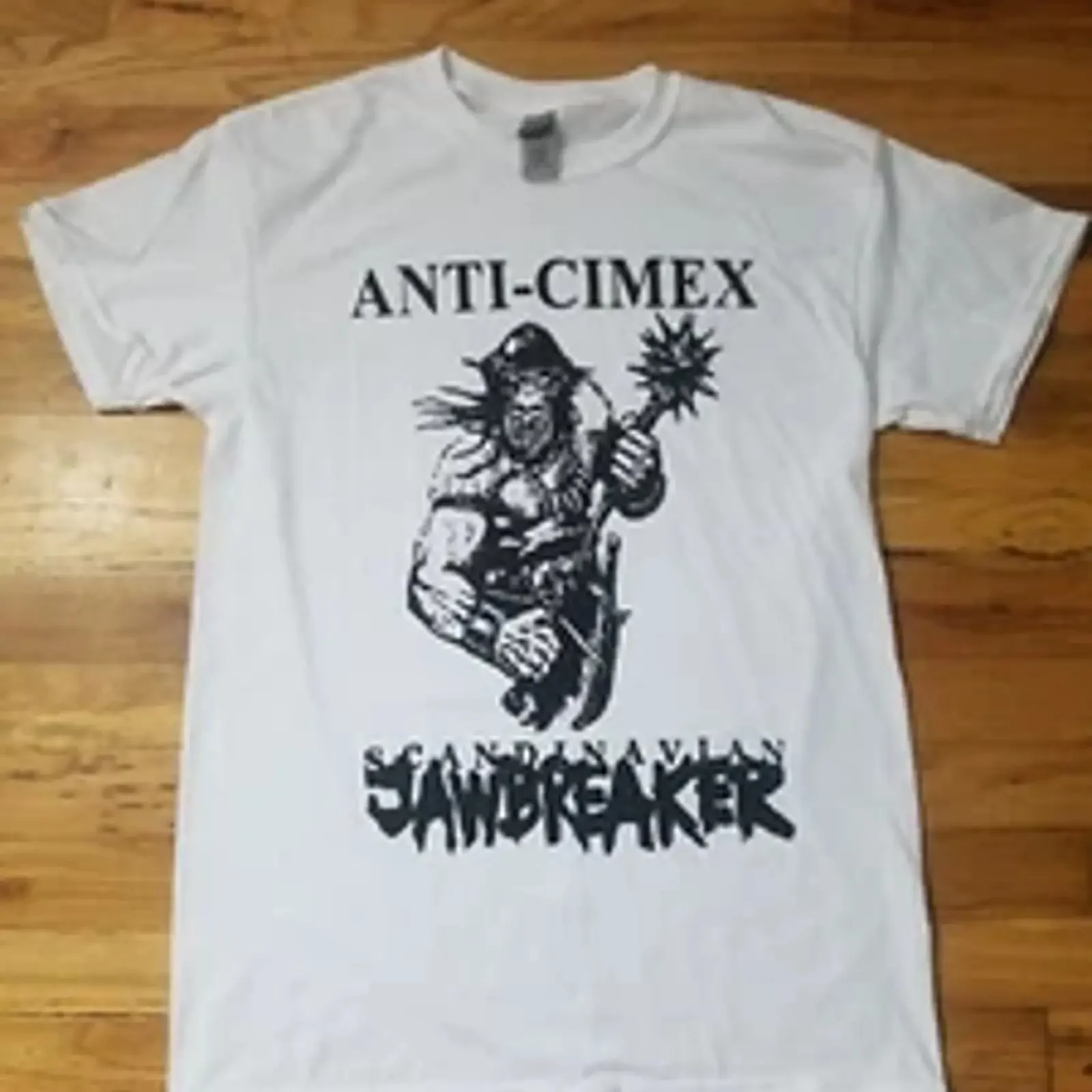 Camiseta Anti Cimex Scandinavian Jawbreaker UNISEX vintage lavada, top versátil unisex para uso diario, ropa urbana elástica