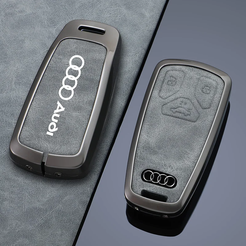 Car Key Fob Case Cover for Audi A4 S4 RS4 B9 A5 F5 S5 RS5 A6 A7 C8 A8 S8 D5 Q2 Q5 SQ5 FY Q7 SQ7 4M TT FV TTS TTRS R8 Accessories