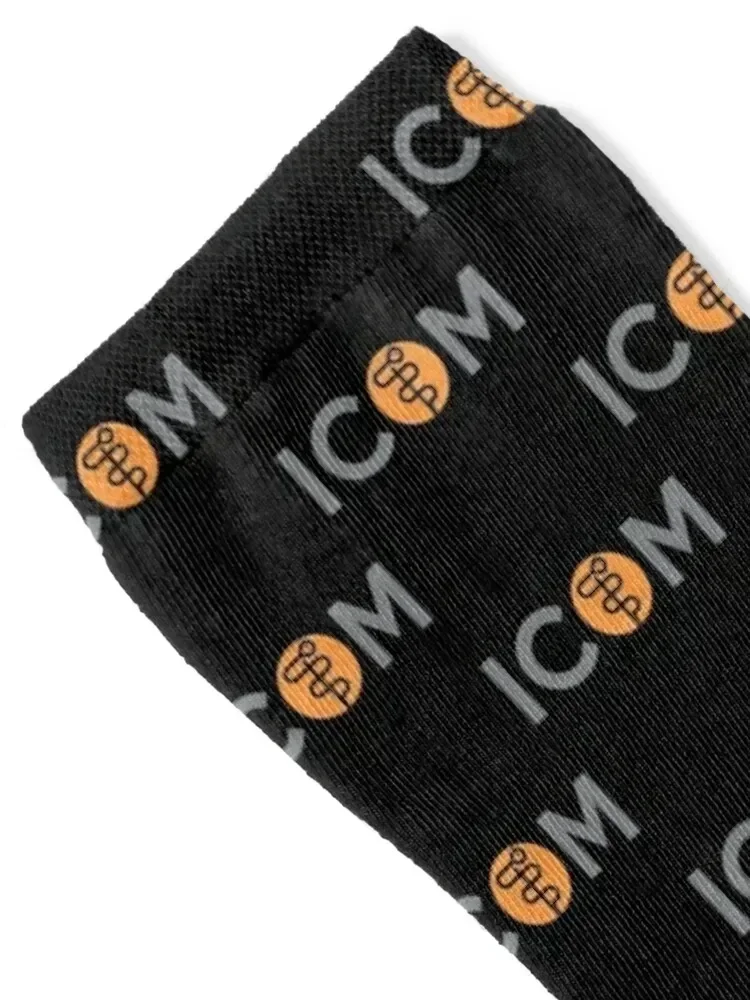 Idaho College of Osteopathic logo 2 Socks valentine gift ideas Men's Women's Socks Men's