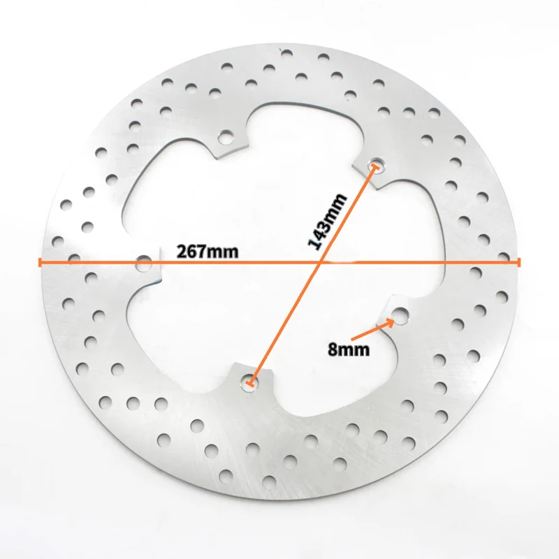 Motorcycle front brake disc rotor for Ymaha YP400 SubKR2004 XP250R 205-2013 XP250 RA 2016 XP XMAX 250 X-MAX YP250 2014-2016
