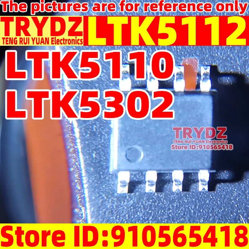 20-2pcs New LTK5112 LTK5110 LTK5302 SOP8 audio amplifier ic