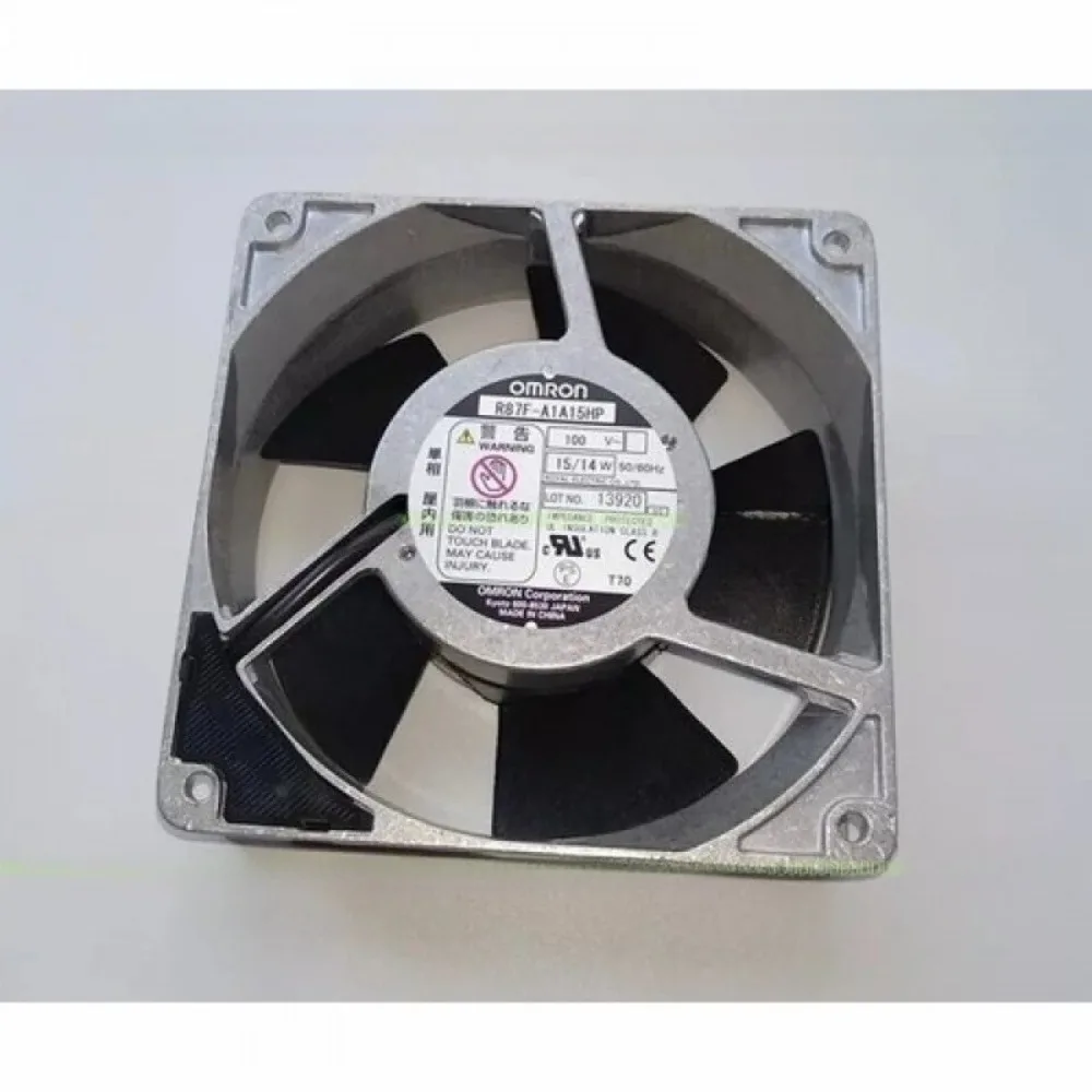 

For OMRON R87F-A1A15HP 100V AC Cooling Fan, 120×120×38mm Aluminum Frame