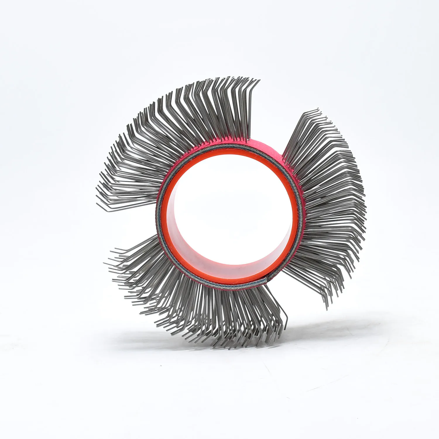 Roda de polimento de aço inoxidável, roda de remoção de ferrugem de pintura adaptada à máquina elétrica de remoção de areia alemã monti