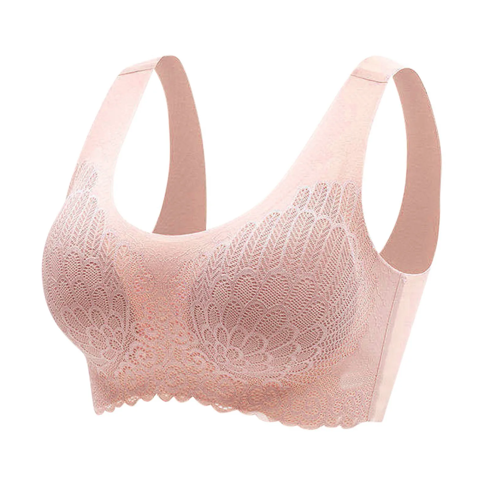 Lateksowe biustonosze Push Up Damski biustonosz Bezszwowa bielizna Push Up Wstrząsoodporna wkładka Damski biustonosz sportowy Moda Miękka wygodna