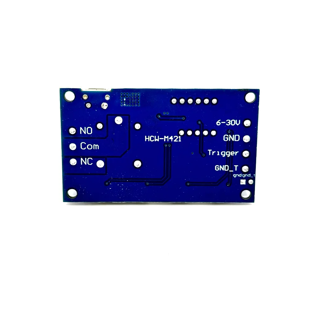 1 Channel 5V Relay 6-30V Relay Module OFF/ON Switch Trigger Time Delay Circuit Timer Cycle 999 minutes Adjustable XY-J02