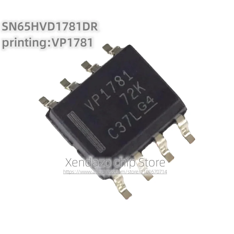 10pcs/lot SN65HVD1781DR SN65HVD1781D SN65HVD1781 Silk screen printing VP1781 SOP-8 package Original genuine RS-485