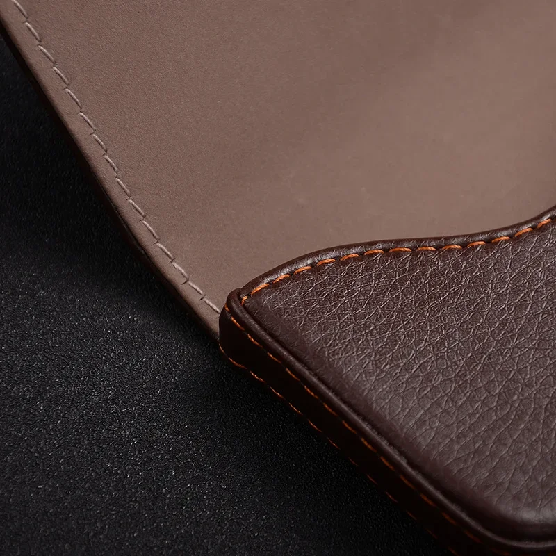 2026 PU Leather Business Card Holder With Magnetic Buckle Slim Pocket Name Card Holder Large Capacity Portable Credit Card Case view 4