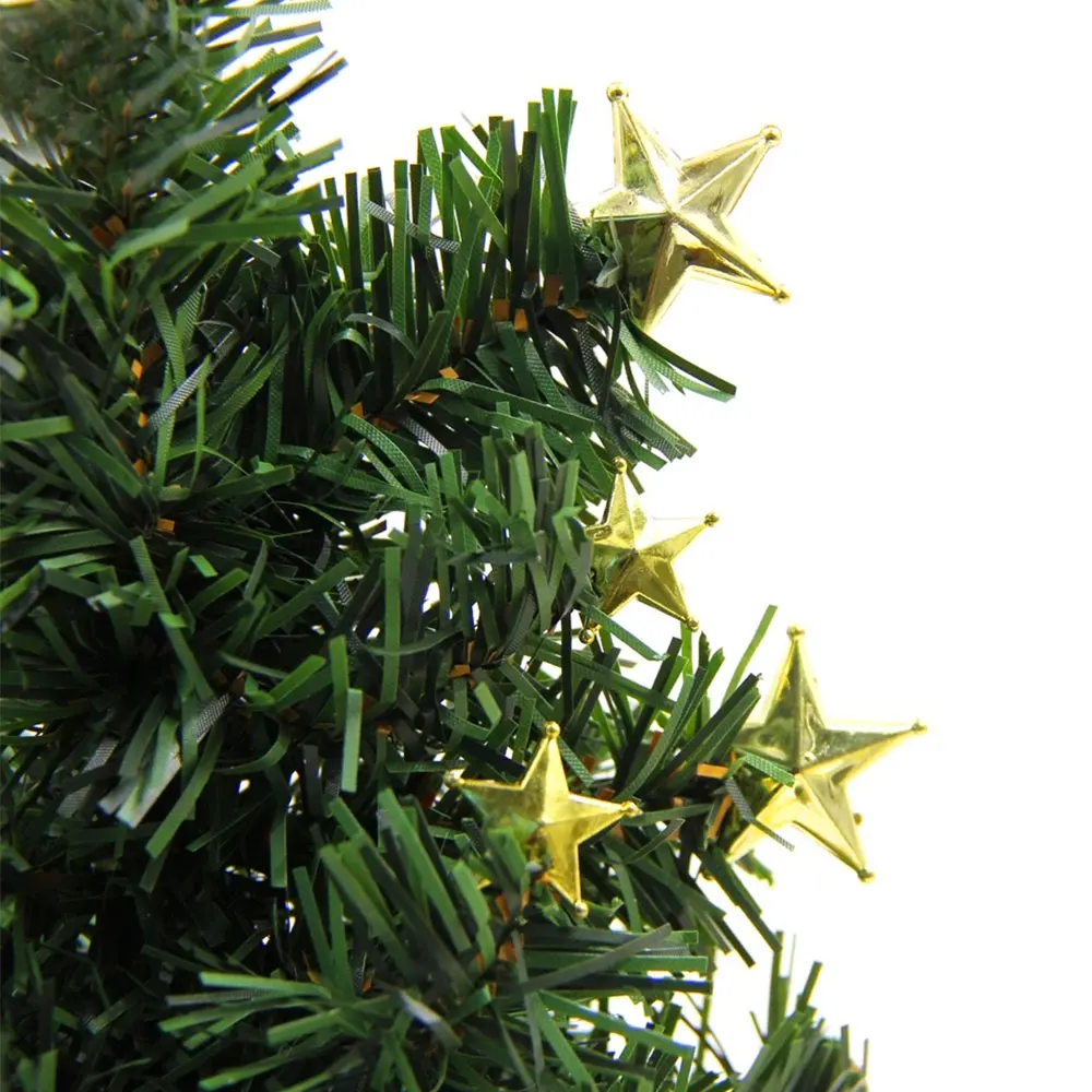 10PCS 2Sizes DIY Gold Star Topper Star Christmas Ornaments Xmas Tree Ornament Toppers DIY Craft Christmas Party Decorations