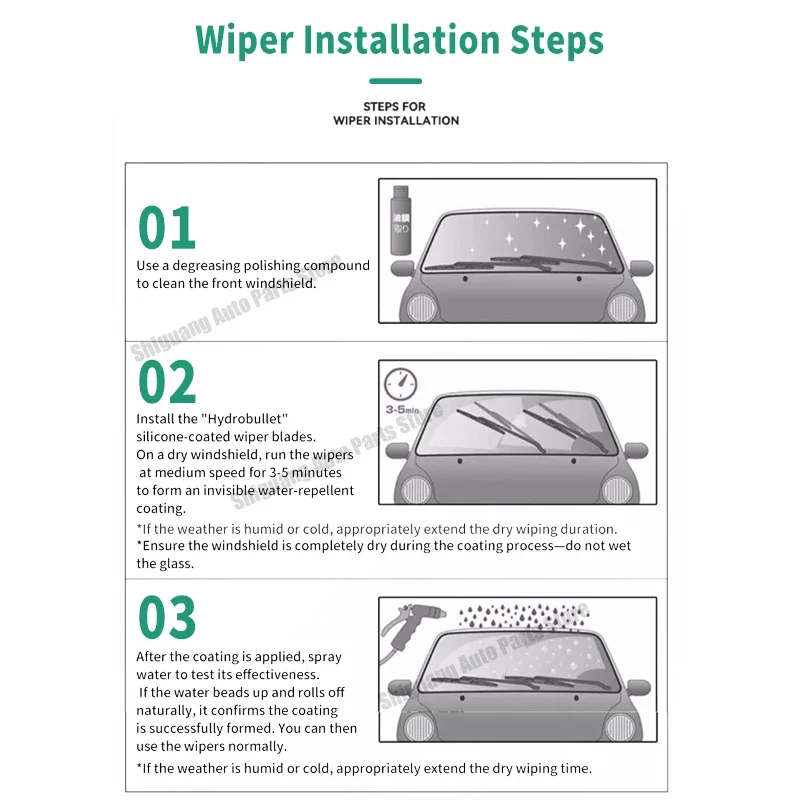 مساحات طلاء السيليكون الأمامية لسيارة VW Volkswagen Caddy 2K 2 الأبواب الخلفية 2007 - 2021 24 "+ 19" شفرات الزجاج الأمامي للسيارة