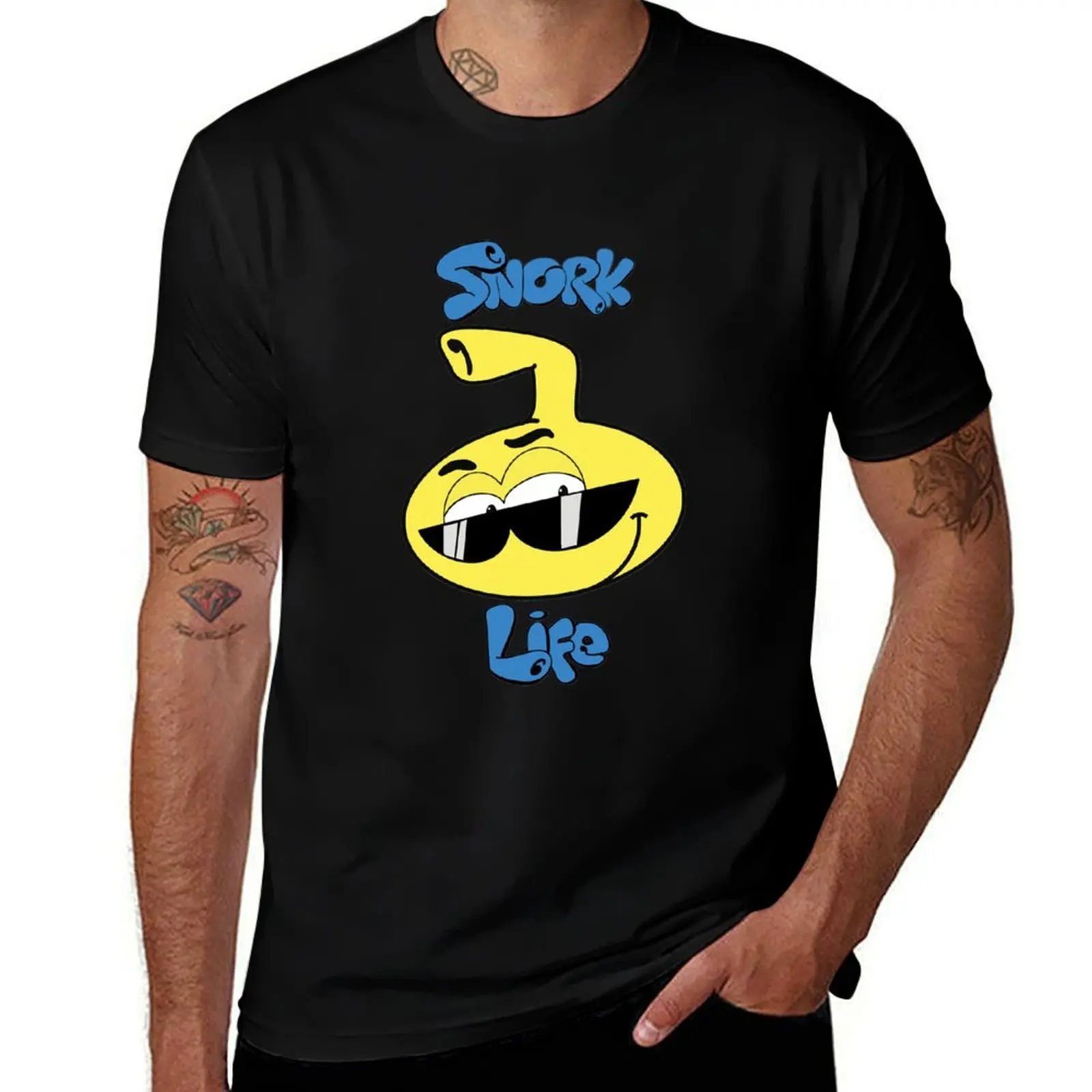 Stop Wasting Time And Start Snorks T-Shirt man t shirt luxury T-Shirt