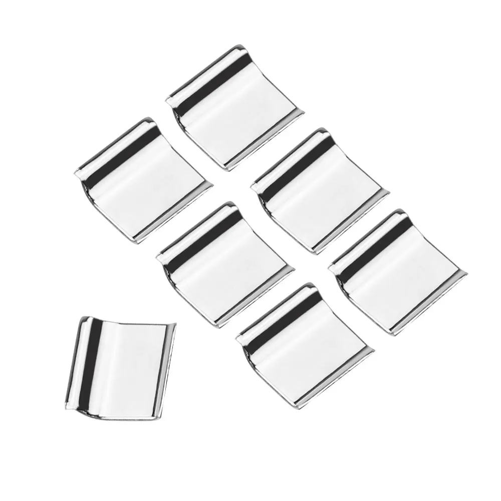7Pcs ABS Chrome Car Door Window Switch Lift Button Sequins Cover Trim for Hyundai Tucson Elantra 2016 - 2020 Accessories