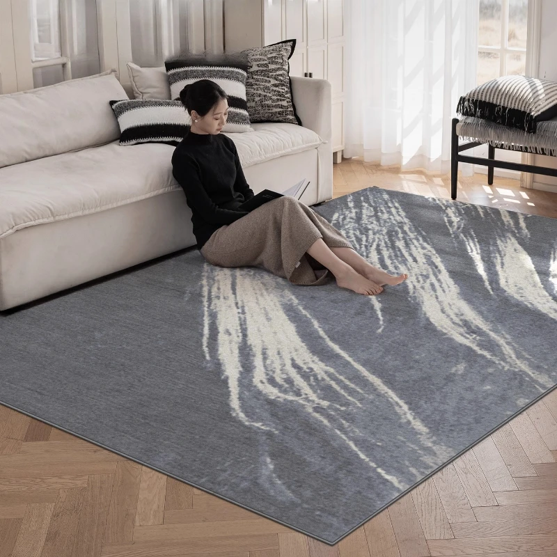

Современный стиль, декор для спальни, плюшевый ковер, домашний пушистый мягкий ковер, большие ковры для гостиной, толстый моющийся напольный коврик для гостиной