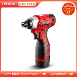 VVOSAI 16V Electric Drill Screwdriver 100N.m impact Driver cordless drill Household Multifunction Hit Power Tools MT-SER